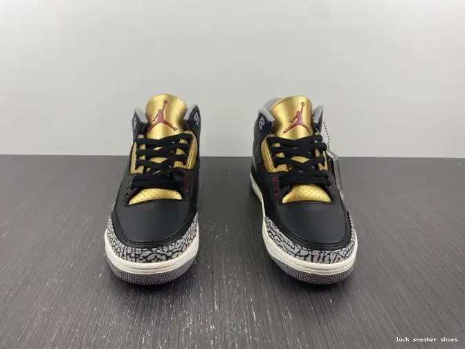 Reps LUCY WMNS Black Jordan CK9246-067 Gold 3 Air 0501